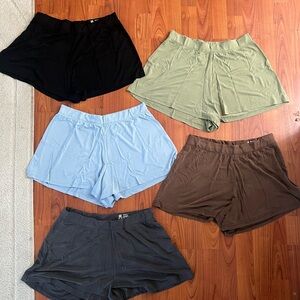 Amazon Women's Athletic Shorts - Black, Green, Blue, Brown, Gray